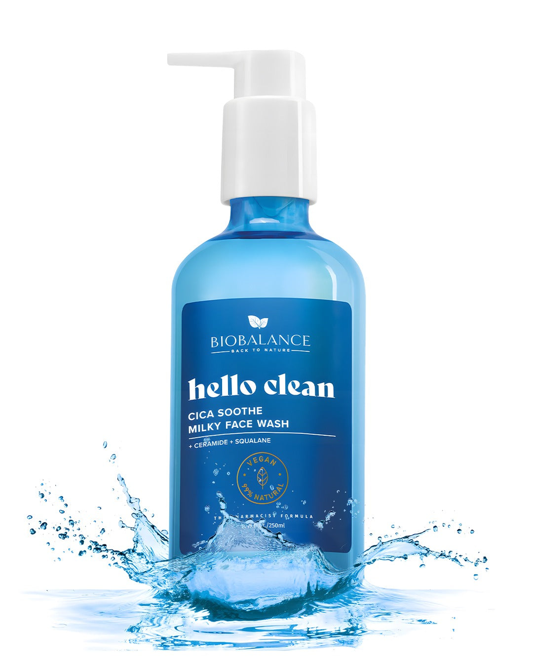 الغسول الحليبي HELLO CLEAN 250 ملي