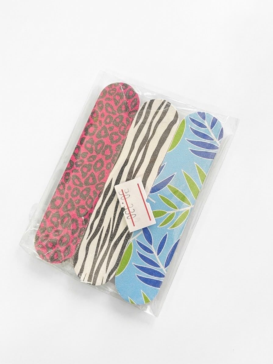 SML Nail File 3 Pieces مبادر أظافر صغير