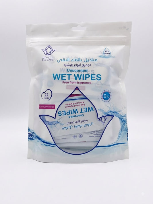 مناديل بالماء النقي (Unscented Wet Wipes)